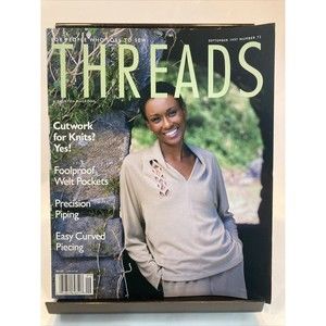 Taunton's Threads Magazine September 1997 #72 See Pics for Articles